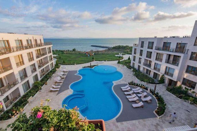 Sea Panorama Apartment - Diamond Beach Sarafovo ブルガス エクステリア 写真